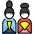 Japanese Dolls Emoji from OpenMoji Set