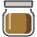 Jar With Brown Content Emoji from OpenMoji Set