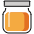 Jar With Orange Content Emoji from OpenMoji Set