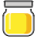 Jar With Yellow Content Emoji from OpenMoji Set
