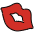 Kiss Mark Emoji from OpenMoji Set