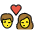 Kiss Emoji from OpenMoji Set