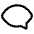 Left Speech Bubble High Contrast Emoji from Fluent Emoji High Contrast Set