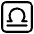 Libra High Contrast Emoji from Fluent Emoji High Contrast Set