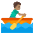 Man Rowing Boat Medium Skin Tone Emoji from Noto Emoji Set