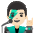 Man Singer Light Skin Tone Emoji from Noto Emoji Set