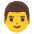 Man Emoji from Noto Emoji Set