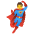 Man Superhero Emoji from Noto Emoji Set