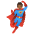 Man Superhero Medium Dark Skin Tone Emoji from Noto Emoji Set