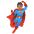 Man Superhero Medium Skin Tone Emoji from Noto Emoji Set