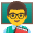 Man Teacher Emoji from Noto Emoji Set