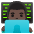 Man Technologist Dark Skin Tone Emoji from Noto Emoji Set