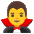 Man Vampire Emoji from Noto Emoji Set