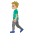 Man Walking Medium Light Skin Tone Emoji from Noto Emoji Set