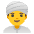 Man Wearing Turban Emoji from Noto Emoji Set