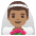 Man With Veil Medium Skin Tone Emoji from Noto Emoji Set