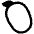 Mango High Contrast Emoji from Fluent Emoji High Contrast Set