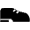 Mans Shoe High Contrast Emoji from Fluent Emoji High Contrast Set