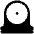 Mantelpiece Clock High Contrast Emoji from Fluent Emoji High Contrast Set