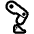 Mechanical Leg High Contrast Emoji from Fluent Emoji High Contrast Set