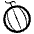 Melon High Contrast Emoji from Fluent Emoji High Contrast Set