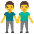 Men Holding Hands Emoji from Noto Emoji Set
