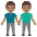 Men Holding Hands Medium Skin Tone Emoji from Noto Emoji Set