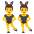 Men With Bunny Ears Emoji from Noto Emoji Set