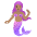 Mermaid Medium Skin Tone Emoji from Noto Emoji Set