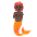 Merperson Dark Skin Tone Emoji from Noto Emoji Set