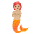 Merperson Medium Light Skin Tone Emoji from Noto Emoji Set