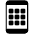 Mobile Phone High Contrast Emoji from Fluent Emoji High Contrast Set