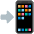 Mobile Phone With Arrow Emoji from Noto Emoji Set