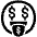 Money Mouth Face High Contrast Emoji from Fluent Emoji High Contrast Set