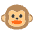 Monkey Face Emoji from Noto Emoji Set