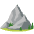 Mountain Emoji from Noto Emoji Set