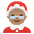 Mrs. Claus Medium Skin Tone Emoji from Noto Emoji Set