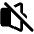 Muted Speaker High Contrast Emoji from Fluent Emoji High Contrast Set