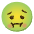 Nauseated Face Emoji from Noto Emoji Set