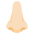 Nose Light Skin Tone Emoji from Noto Emoji Set