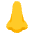 Nose Emoji from Noto Emoji Set