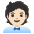 Office Worker Light Skin Tone Emoji from Noto Emoji Set