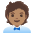 Office Worker Medium Skin Tone Emoji from Noto Emoji Set