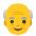 Old Man Emoji from Noto Emoji Set
