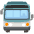 Oncoming Bus Emoji from Noto Emoji Set