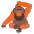 Orangutan Emoji from Noto Emojis Set