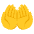 Palms Up Together Emoji from Noto Emoji Set