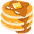 Pancakes Emoji from Noto Emoji Set