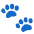 Paw Prints Emoji from Noto Emoji Set