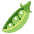 Pea Pod Emoji from Noto Emojis Set